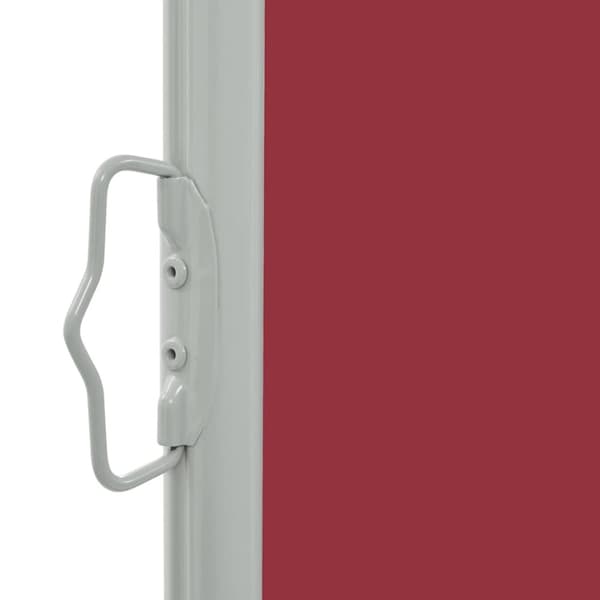 vidaXL Uttrekkbar sidemarkise 140 x 300 cm rød