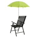 Miniatyrbilde 3 av 10: vidaXL Parasoller til campingstol 2 stk grønn 105 cm