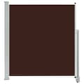 Miniatyrbilde 3 av 11: vidaXL Uttrekkbar sidemarkise 140 x 300 cm brun