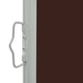 Miniatyrbilde 6 av 11: vidaXL Uttrekkbar sidemarkise 140 x 300 cm brun