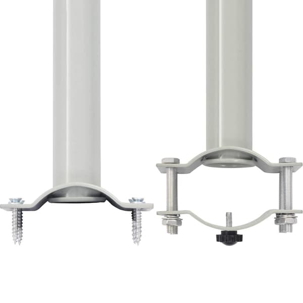 vidaXL Uttrekkbar sidemarkise 140 x 300 cm brun