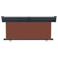 Miniatyrbillede 3 af 6: vidaXL sidemarkise til altan 170x250 cm brun