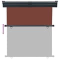 Miniatyrbillede 4 af 6: vidaXL sidemarkise til altan 170x250 cm brun