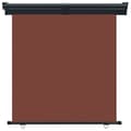 Miniatyrbillede 2 af 6: vidaXL sidemarkise til altan 170x250 cm brun