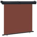 Miniatyrbillede 1 af 6: vidaXL sidemarkise til altan 170x250 cm brun