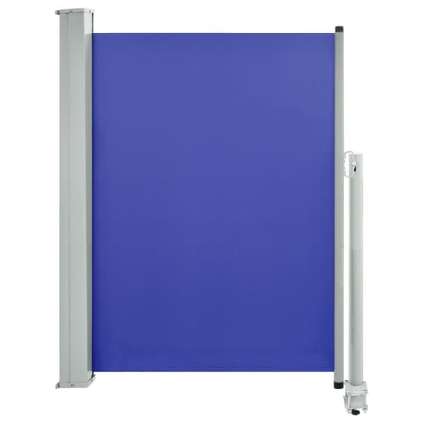 vidaXL Uttrekkbar sidemarkise 100x300 cm blå