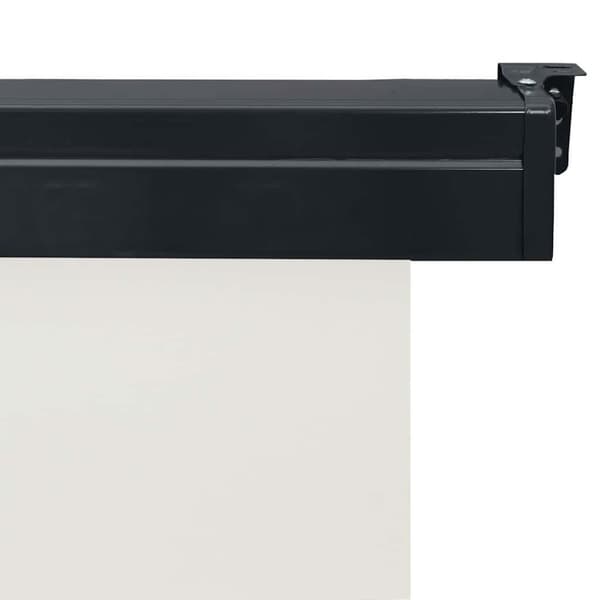 vidaXL sidemarkise til altan 140x250 cm cremefarvet