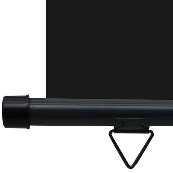 vidaXL Sidemarkise for balkong 145x250 cm svart