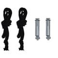 Miniatyrbilde 9 av 10: vidaXL Sidemarkise for balkong 145x250 cm svart