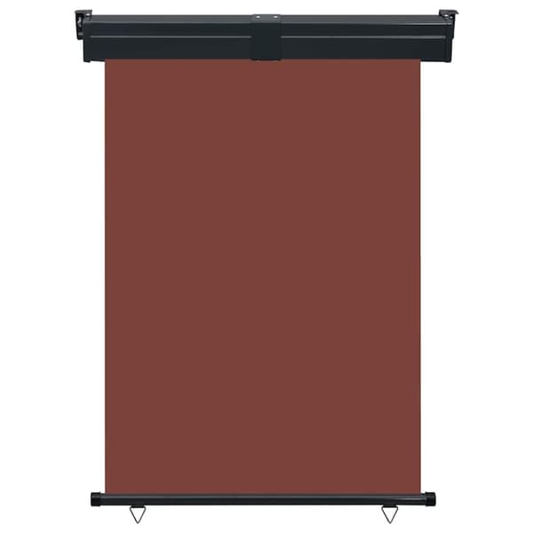 vidaXL Balkongmarkis 120x250 cm brun