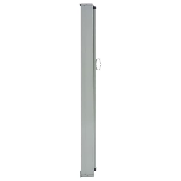 vidaXL sammenrullelig sidemarkise til terrassen 100 x 300 cm brun