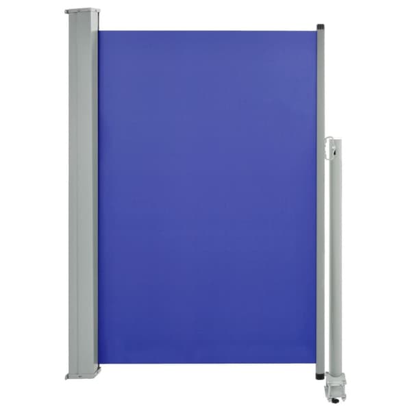 vidaXL Uttrekkbar sidemarkise 120x300 cm blå