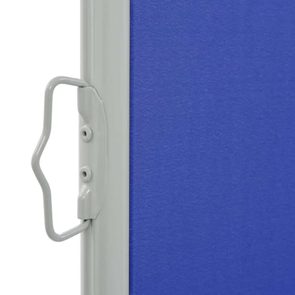 vidaXL Uttrekkbar sidemarkise 120x300 cm blå