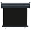 Miniatyrbillede 4 af 10: vidaXL sidemarkise til altan 85x250 cm sort