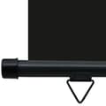 Miniatyrbillede 8 af 10: vidaXL sidemarkise til altan 85x250 cm sort