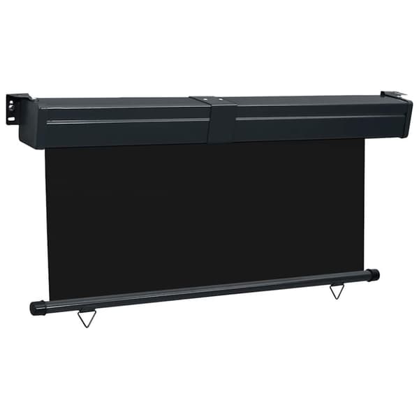 vidaXL Balkongmarkis 170x250 cm svart