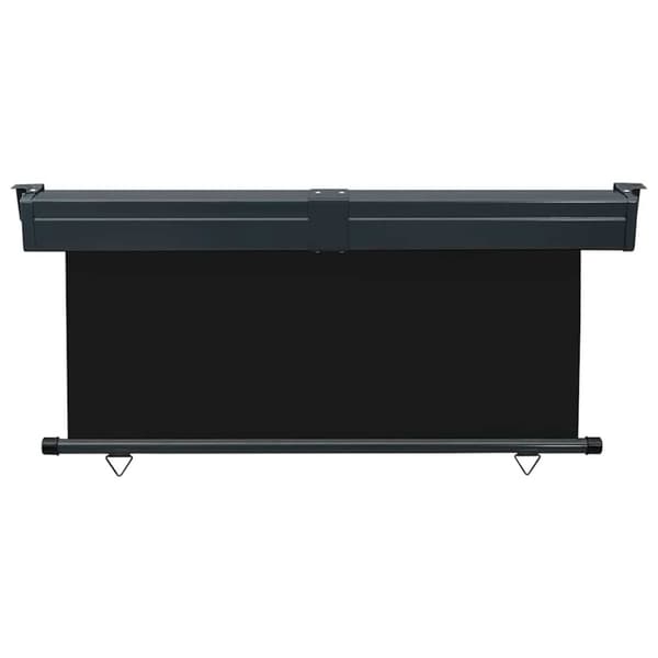 vidaXL Balkongmarkis 170x250 cm svart