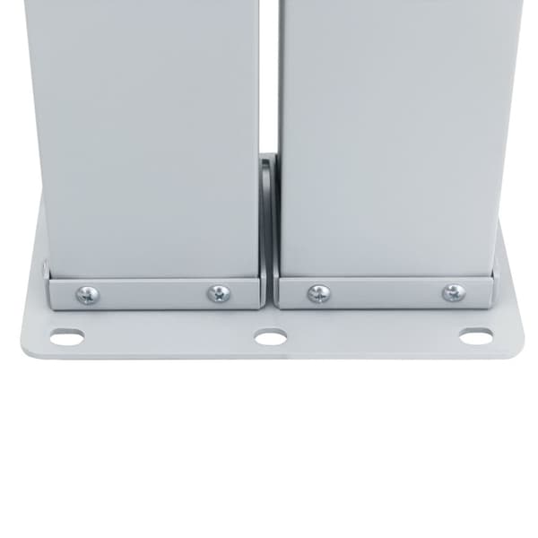 vidaXL Uttrekkbar sidemarkise 140x1000 cm brun