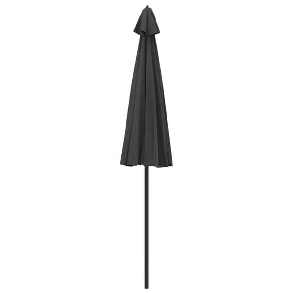 vidaXL Parasoll med aluminiumsstang 270 cm antrasitt