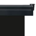 Miniatyrbilde 7 av 10: vidaXL Sidemarkise for balkong 125x250 cm svart