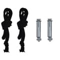 Miniatyrbilde 9 av 10: vidaXL Sidemarkise for balkong 125x250 cm svart