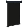 Miniatyrbilde 1 av 10: vidaXL Sidemarkise for balkong 125x250 cm svart