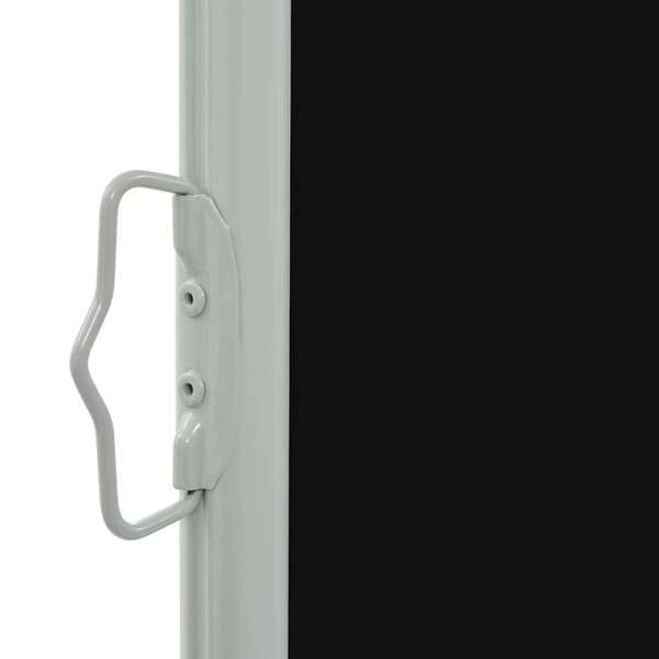 vidaXL sammenrullelig sidemarkise 60 x 300 cm sort