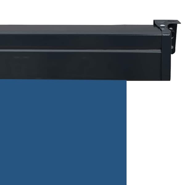 vidaXL Sidemarkise for balkong 170x250 cm blå