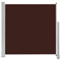 Miniatyrbilde 3 av 11: vidaXL Uttrekkbar sidemarkise 160x300 cm brun
