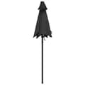 Miniatyrbilde 4 av 8: vidaXL Parasoll antrasitt 200x224 cm aluminium