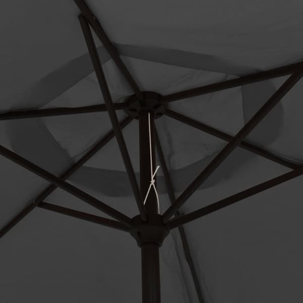 vidaXL Parasoll antrasitt 200x224 cm aluminium