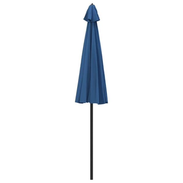 vidaXL Aurinkovarjo alumiinitanko 270 cm taivaansininen