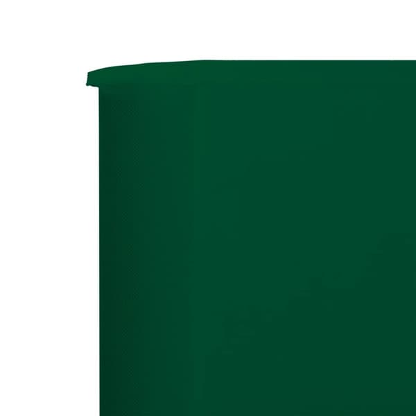 vidaXL 3-panels læsejl 400x160 cm stof grøn
