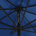 Miniatyrbillede 5 af 7: vidaXL parasol med metalstang 390 cm azurblå