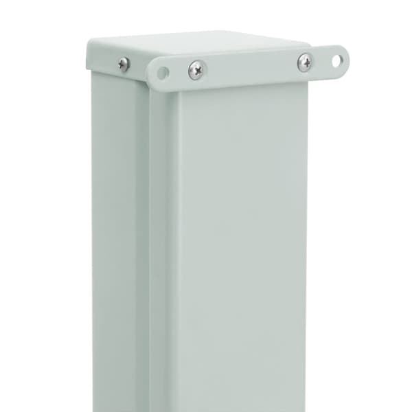 vidaXL sammenrullelig sidemarkise til terrassen 120x500 cm cremefarvet
