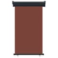Miniatyrbilde 2 av 10: vidaXL Sidemarkise for balkong 100x250 cm brun