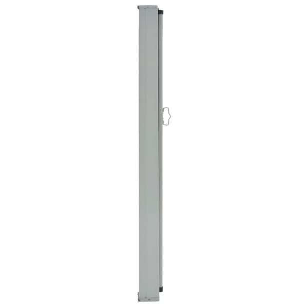 vidaXL sammenrullelig sidemarkise 80x300 cm sort