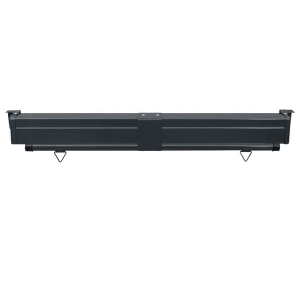 vidaXL Parvekkeen sivumarkiisi 145x250 cm punainen