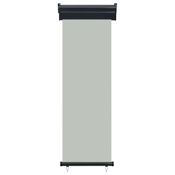 vidaXL sidemarkise til altan 65x250 cm grå