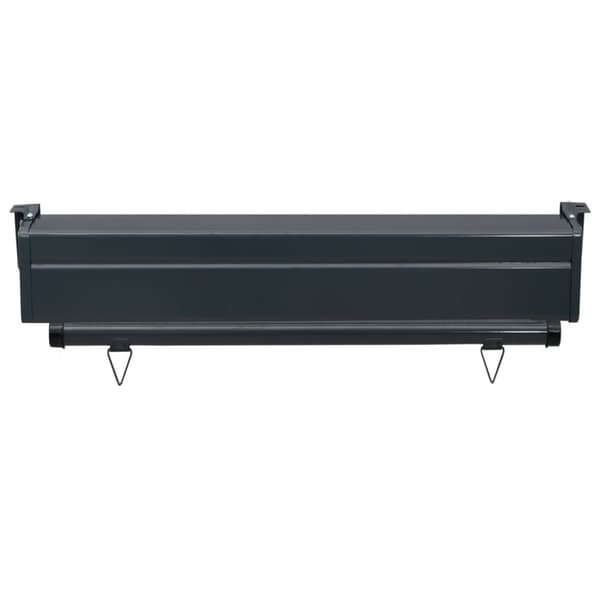 vidaXL Balkongmarkis 85x250 cm brun