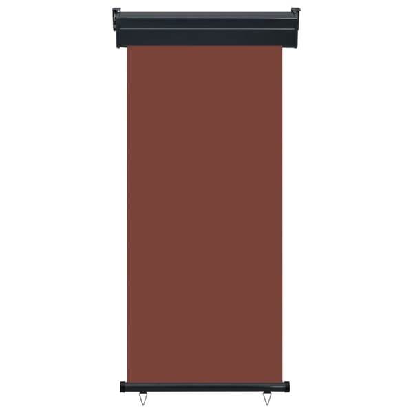 vidaXL Balkongmarkis 85x250 cm brun