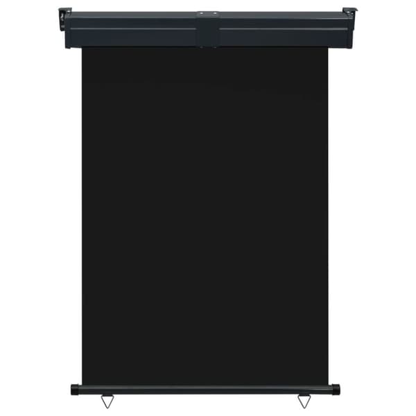 vidaXL Balkongmarkis 125x250 cm svart