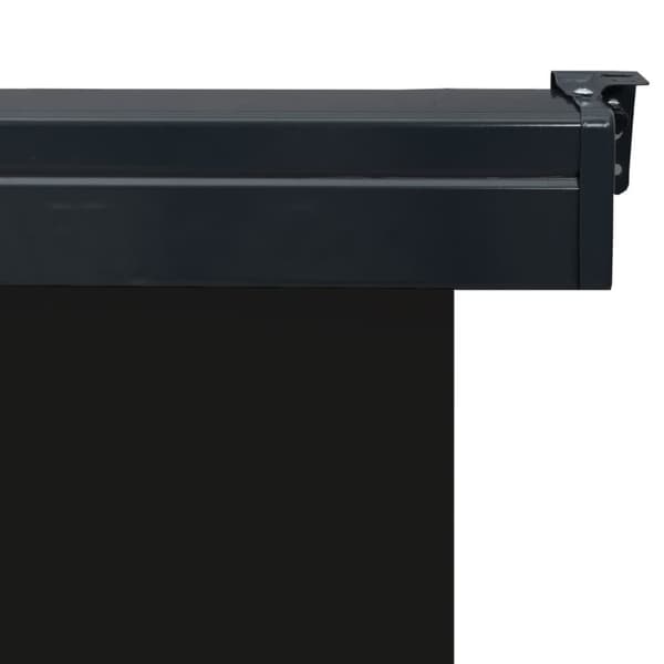 vidaXL Balkongmarkis 125x250 cm svart