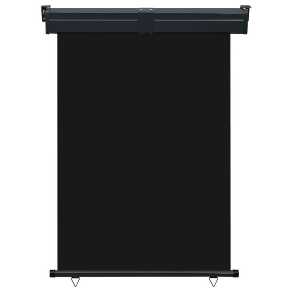 vidaXL Balkongmarkis 125x250 cm svart