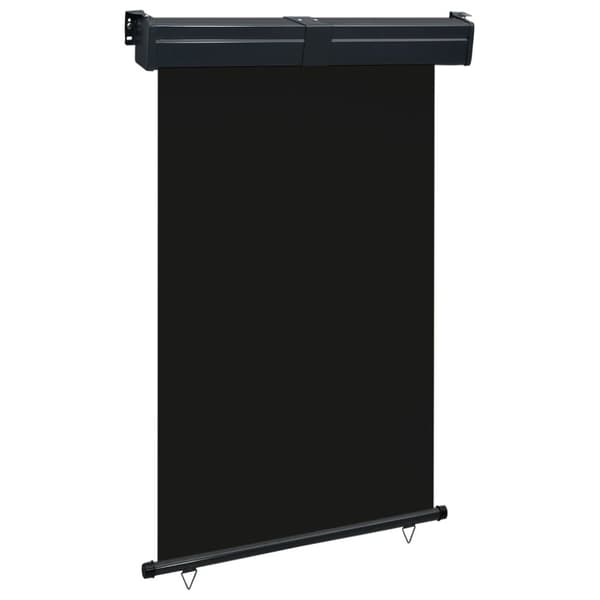 vidaXL Balkongmarkis 125x250 cm svart