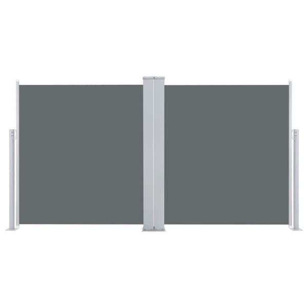 vidaXL Uttrekkbar sidemarkise 100x600 cm antrasitt