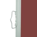 Miniatyrbilde 5 av 10: vidaXL Uttrekkbar sidemarkise 170x300 cm brun