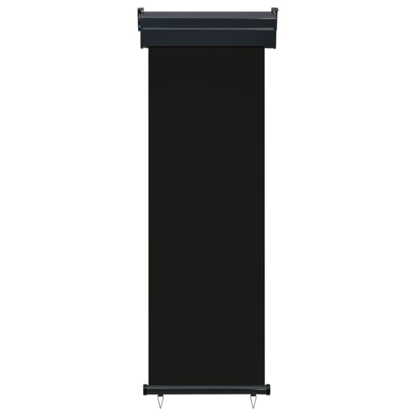 vidaXL Sidemarkise for balkong 65x250 cm svart