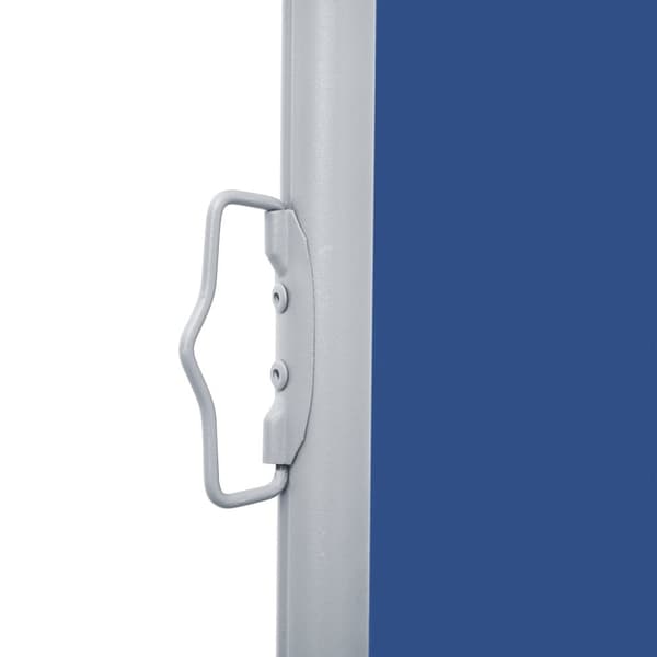vidaXL Uttrekkbar sidemarkise 100x600 cm blå