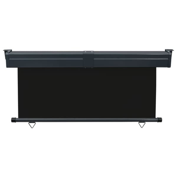 vidaXL Balkongmarkis 175x250 cm svart